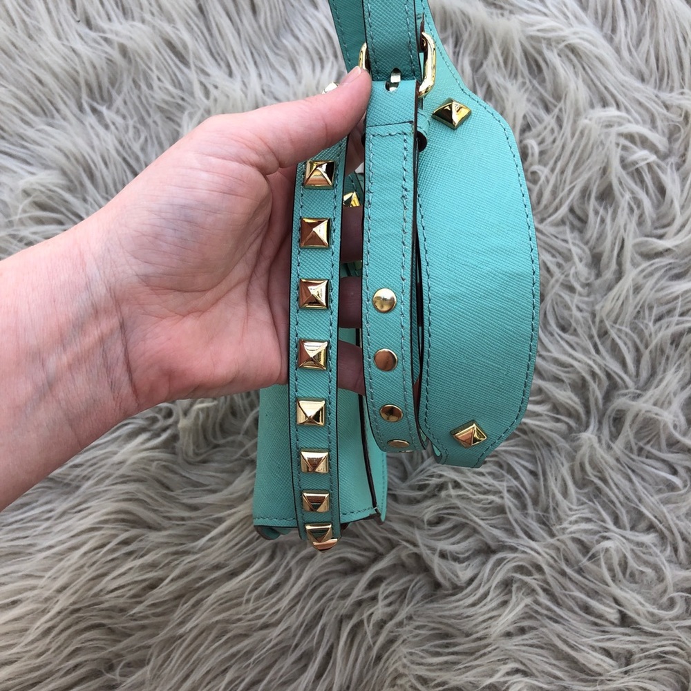 Rebecca Minkoff Skylar Studded Mini Crossbody Bag - Picture 8 of 8